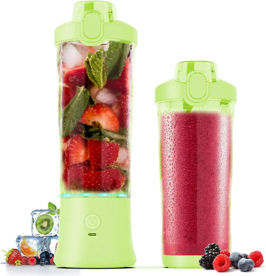 600ML Big Capacity Mini Blender Electric Rechargeable Waterproof Hand Blender Powder Juicer Portable Blender