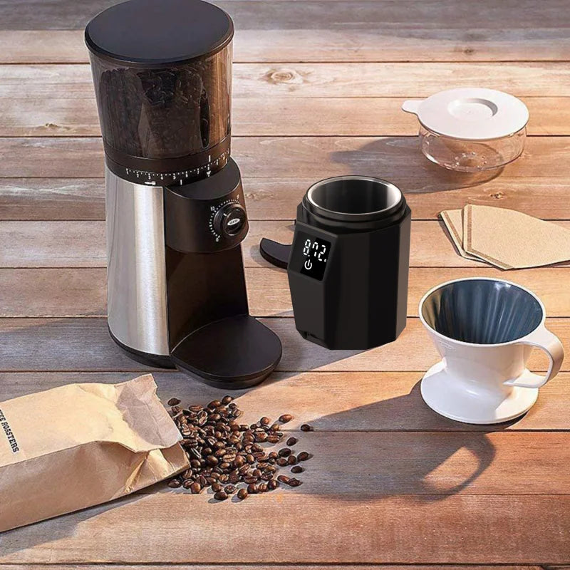 Rechargeable Coffee Dosing Cup with 0.1g Espresso Scale