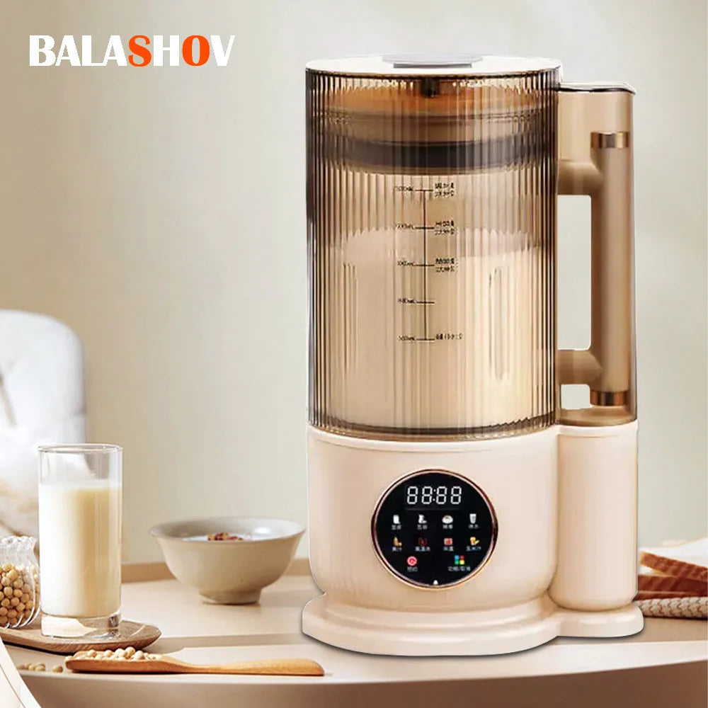 1500ML SoyMilk Machine Electric Juicer Blender Mixer Soybean Milk Maker Wall Breaking Machine Rice Paste Maker Breakfast Machine
