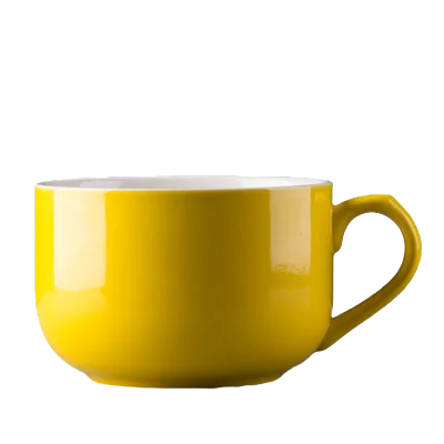 Large Capacity 700ml Ceramic Coffee Mug Breakfast Oatmeal Milk Tea Cup Instant Noodles Bowl Novelty Gifts Best For Your Friends