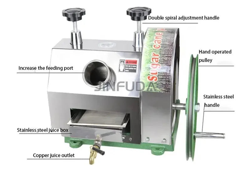Suger Cane Juice Machine/ Sugar Cane Pressing Machine/ Sugarcane Juicer Extractor Machine Commercial