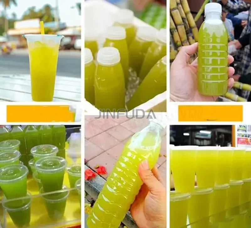 Suger Cane Juice Machine/ Sugar Cane Pressing Machine/ Sugarcane Juicer Extractor Machine Commercial
