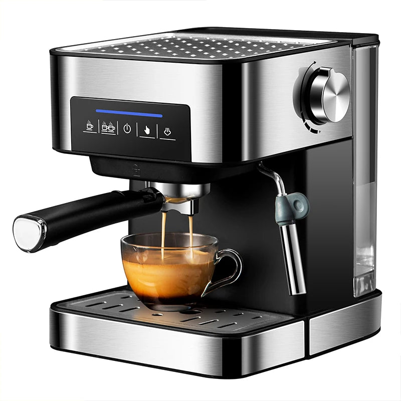 XEOLEO Espresso 1.6L Coffee Maker 20 Bar Espresso Machine 850W Coffee Maker Commerical/Household Coffee Machine Espresso Maker