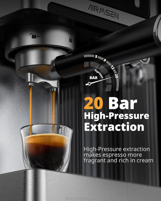 [B] Home Automatic Coffee Espresso Maker-BCM2308