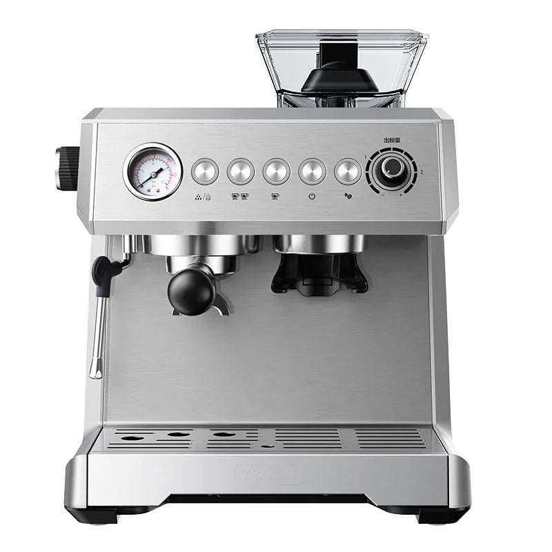 Espresso and Steaming Coffee Maker Maquinas De Cafe Lever Expreso Machine Maker
