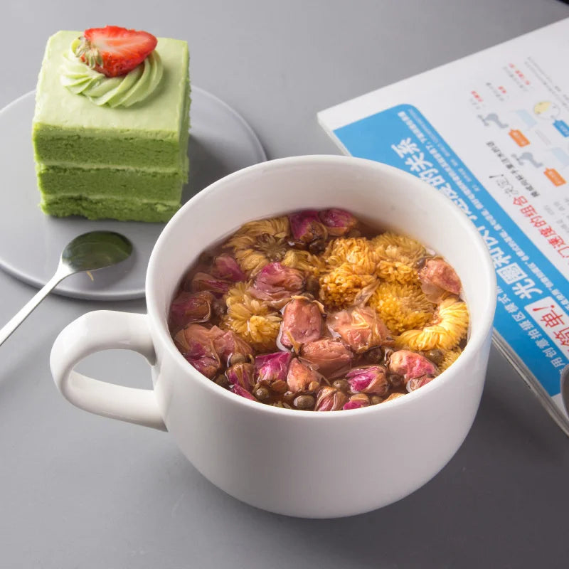 Large Capacity 700ml Ceramic Coffee Mug Breakfast Oatmeal Milk Tea Cup Instant Noodles Bowl Novelty Gifts Best For Your Friends