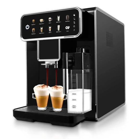 One Touch Screen Electric Multifunctional Automatic Espresso Coffee Maker Profesional Coffee Machine With Milk Frother