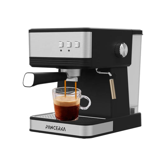PANCERKA 2-in-1 Commercial Grade Espresso Machine High Pressure 19 Bar Electric Household Coffee Maker Milk Froth-New Arrival