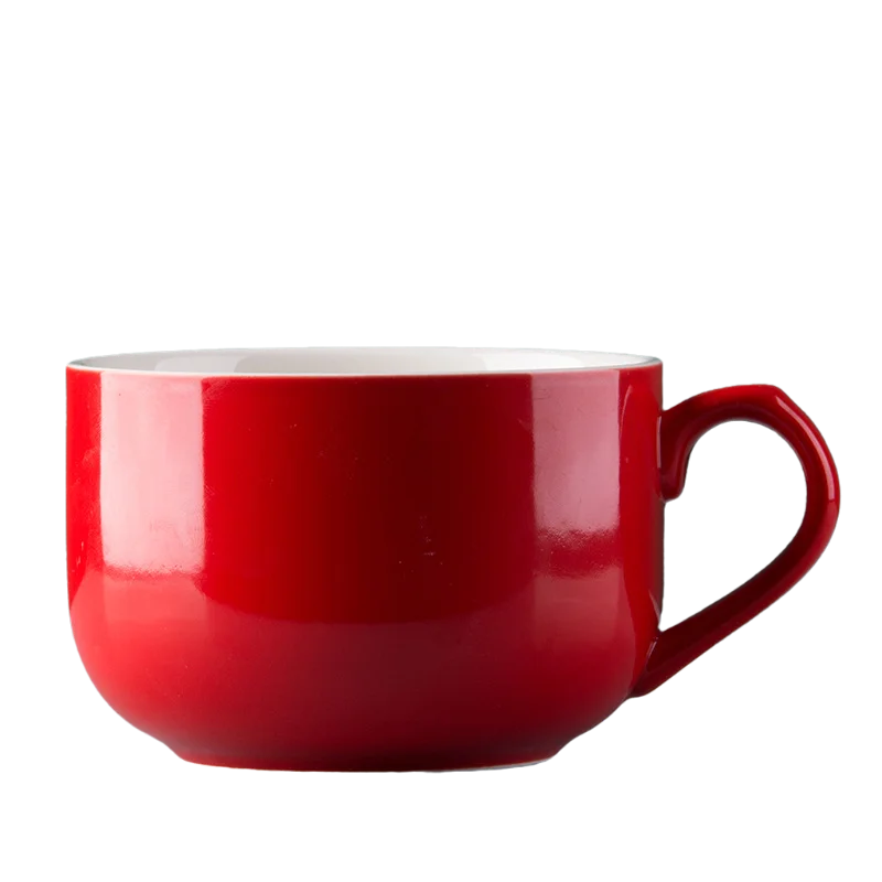 Large Capacity 700ml Ceramic Coffee Mug Breakfast Oatmeal Milk Tea Cup Instant Noodles Bowl Novelty Gifts Best For Your Friends