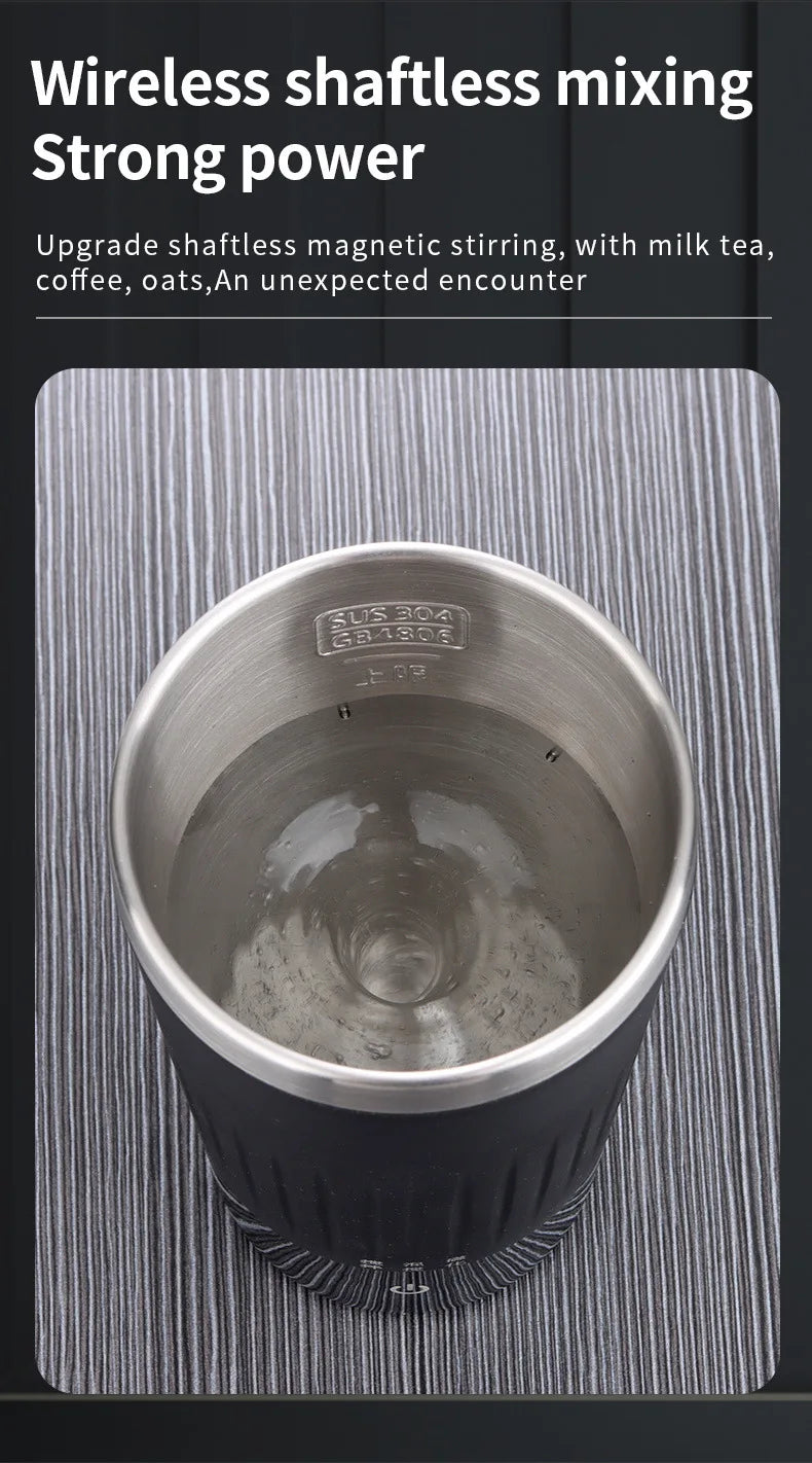 400ML Automatic Self Stirring Cup Magnetic Coffee Mixing Mug USB Rechargeable Waterproof Smart Drinking Cups Gift Recommend
