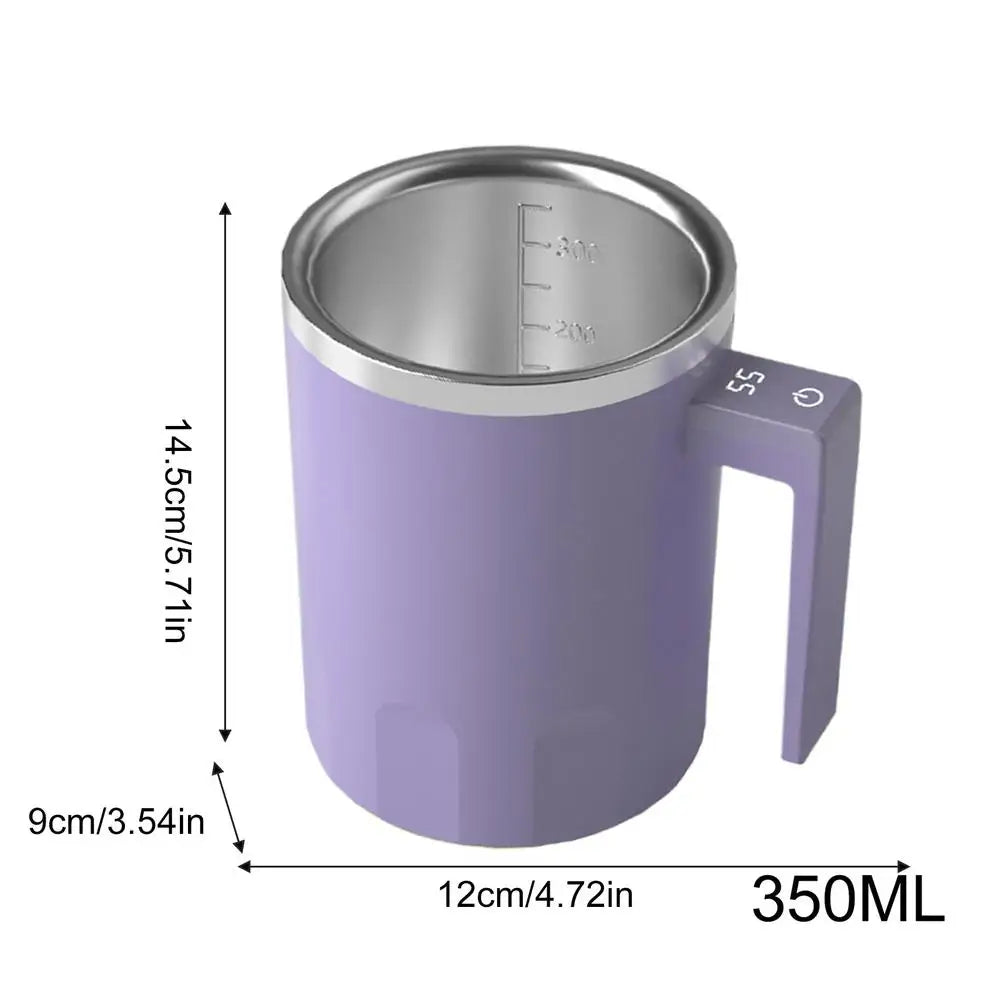 Mixer Coffee Cup Electric Auto Mixing Tool For Milk Coffee Efficient Rotating Drink Maker Portable Stir Tool For Gym Travel
