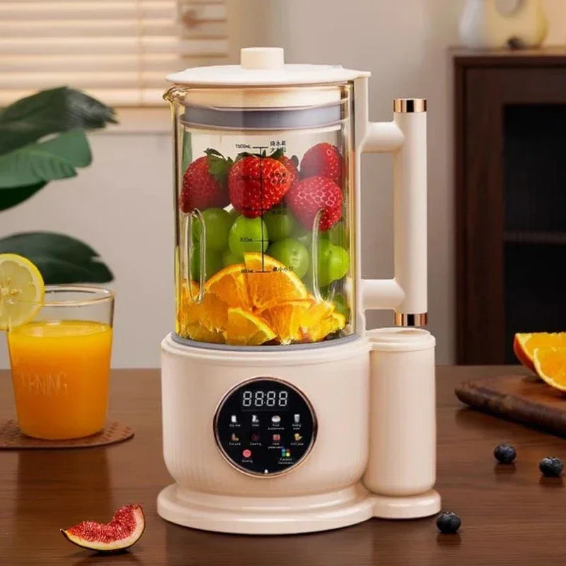 1500ML SoyMilk Machine Electric Juicer Blender Mixer Soybean Milk Maker Wall Breaking Machine Rice Paste Maker Breakfast Machine