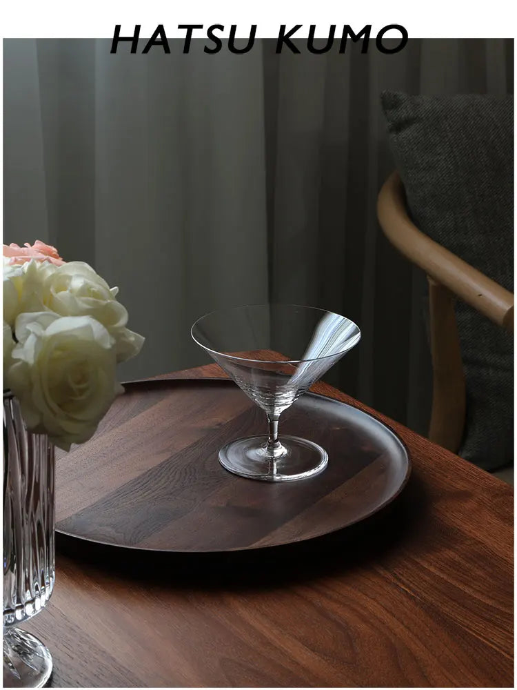 Kimura Ultra-thin Creative Cocktail Glasses Cup Tall Glass Glosed Tower Glass Red Wine Goblet Fruit Wine Cups Martini Glasses
