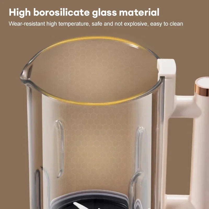 1500ML SoyMilk Machine Electric Juicer Blender Mixer Soybean Milk Maker Wall Breaking Machine Rice Paste Maker Breakfast Machine