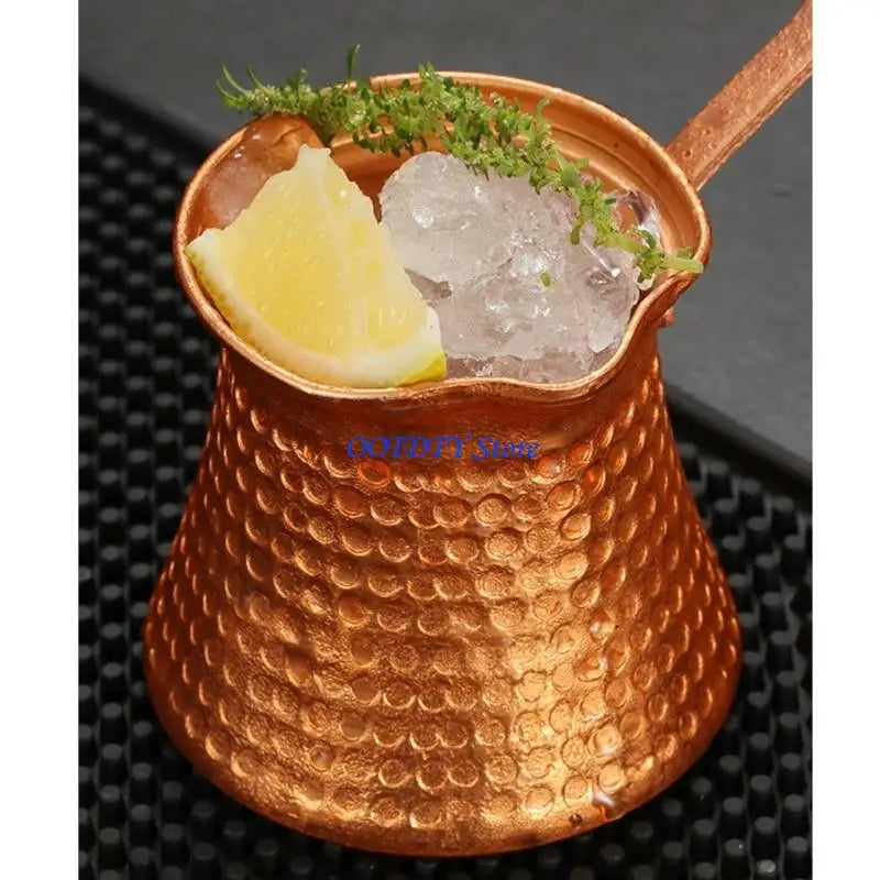 367A Traditional Handmade Metal Covered Coffee Maker Perfect For Home Or Coffee Shop