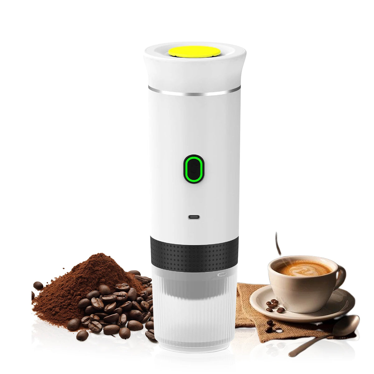 Portable 3 in 1 USB Coffee Maker 20Bar Espresso Machine Fast Heating for Travel Car Home