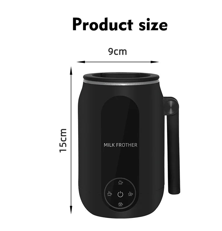 110V/220V Electric Milk Frother 4 In 1 Auto Mixer for Coffee Milk Foamer Machine Foldable handle Milk Heating Steamer Foamer
