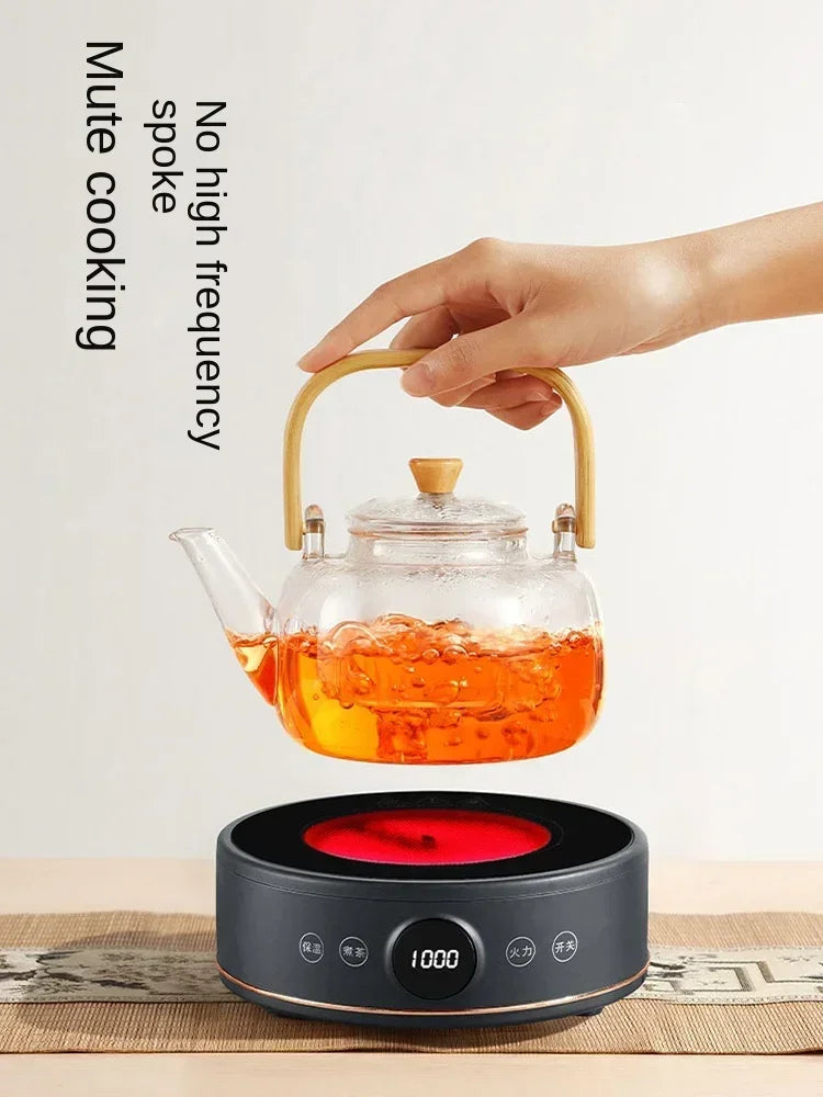 220V YANGZI Electric Tea Stove/Tea Boiler,Small Tabletop New Vintage Style, Ideal for Traditional Tea Ceremony CBW