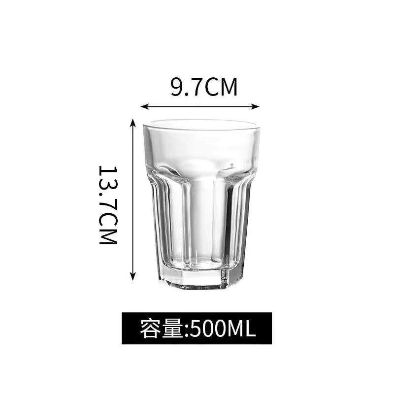 4200ML Giant Glass Cup Transparent Beer Mug Creative Large-capacity Glass Home Decoration Glass Container Birthday Gift