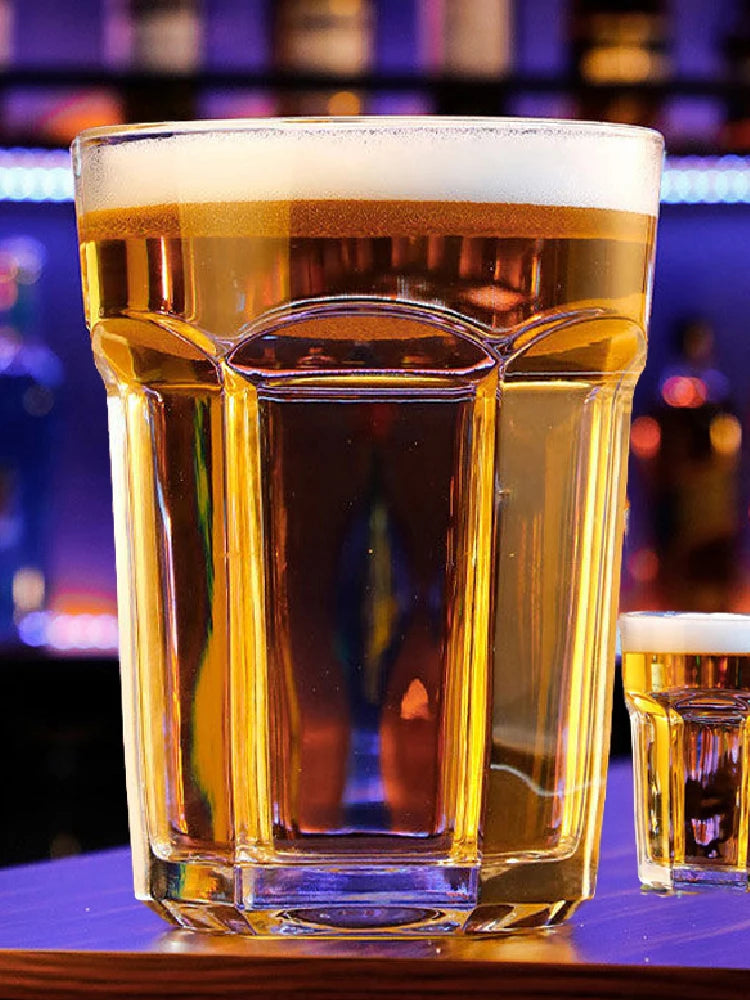 4200ML Giant Glass Cup Transparent Beer Mug Creative Large-capacity Glass Home Decoration Glass Container Birthday Gift