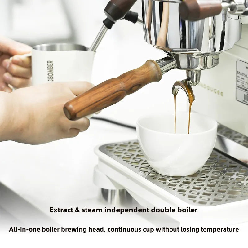 Coffee Maker Data-s,Water Tank Version 220V 50-60Hz, Italian Semi-automatic, 9Bar Dual Boiler,Pressure Swing Extraction,No paid