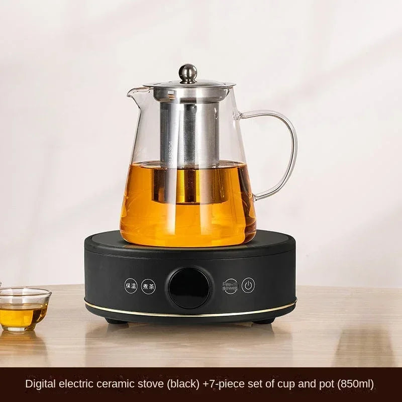 220V YANGZI Electric Tea Stove/Tea Boiler,Small Tabletop New Vintage Style, Ideal for Traditional Tea Ceremony AN