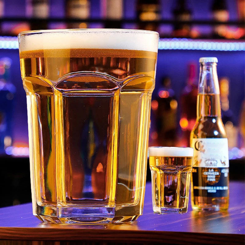 4200ML Giant Glass Cup Transparent Beer Mug Creative Large-capacity Glass Home Decoration Glass Container Birthday Gift