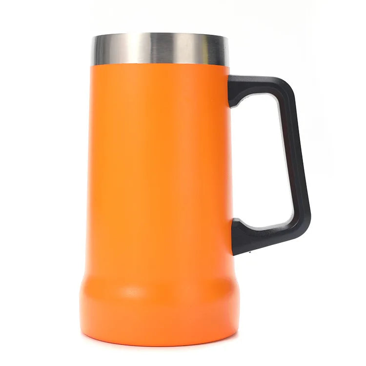709ML Handle Similar Sta BeerCup Thermal Mug Beer Cups Stainless Steel Tubmler Thermos Water Bottle Vacuum Insulated Tumbler