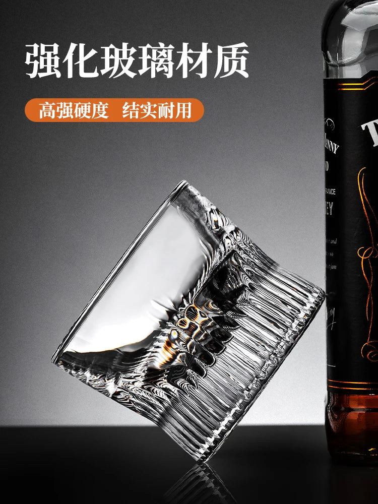 Glass, whisky, wine glass, light luxury, beer glass, household wine glass, Baijiu glass, crystal glass, foreign wine glass