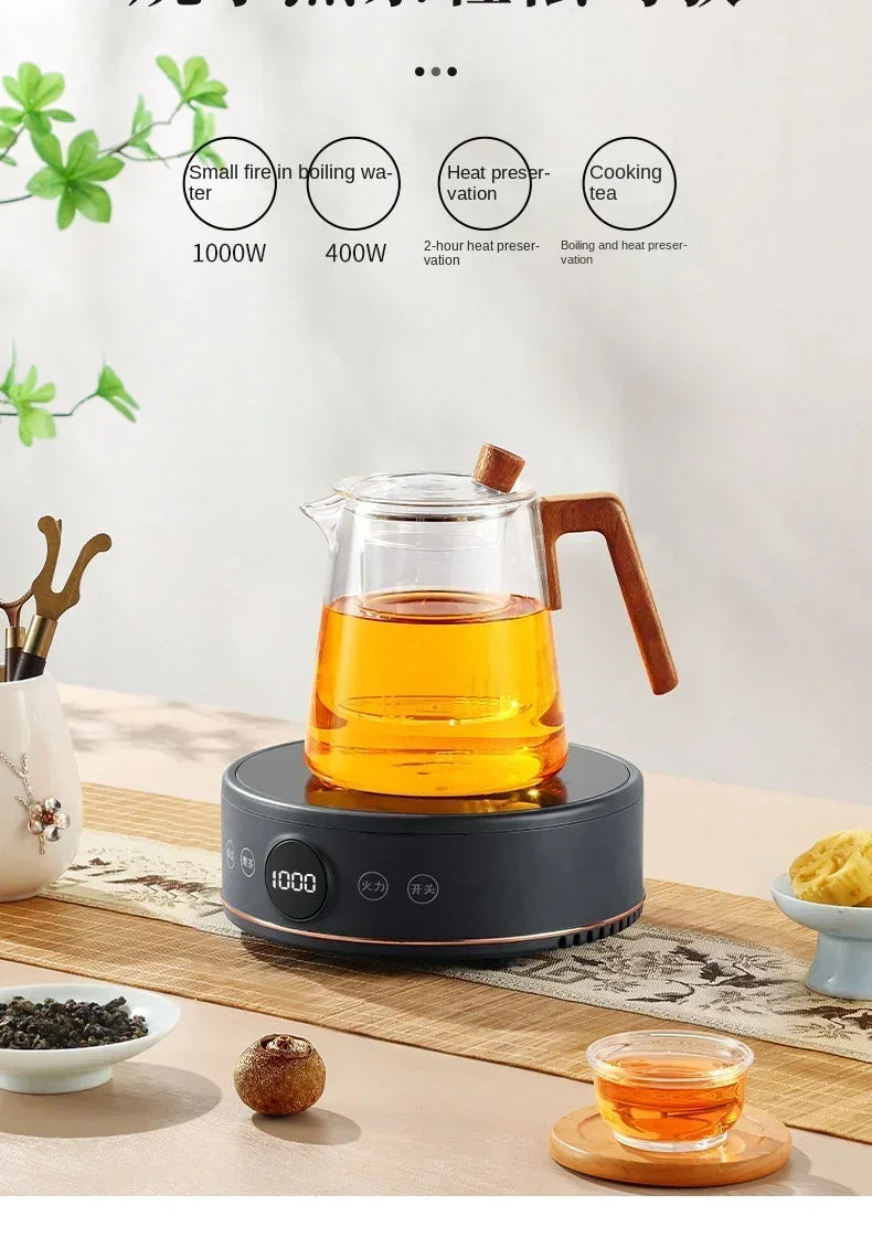 220V YANGZI Electric Tea Stove/Tea Boiler,Small Tabletop New Vintage Style, Ideal for Traditional Tea Ceremony CBW