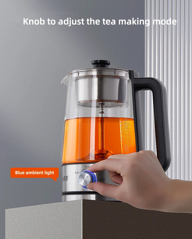 1.3L Electric Kettle Automatic Steam Spray Teapot with Filter Multifunctional Glass Teapots Thermo Pot Home Boil Water Kettle