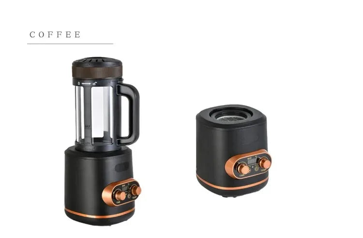 New 220V Electric Coffee Bean Roaster Baking Machine With Temperature Control And Timing Function Automatic Cooling