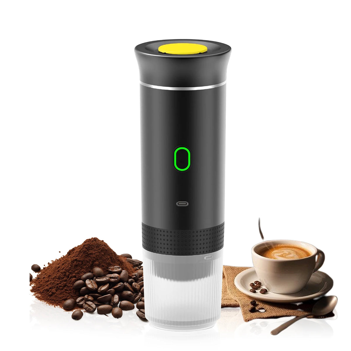 Portable 3 in 1 USB Coffee Maker 20Bar Espresso Machine Fast Heating for Travel Car Home