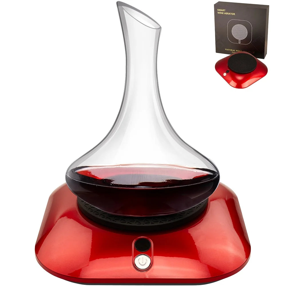 Intelligent Rechargeable LED Light Electric Decanter Wine Aerator with Innovative Features