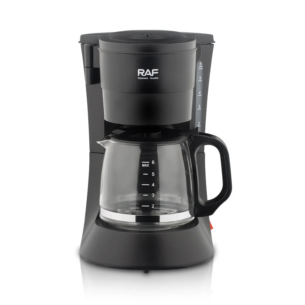 Drip Coffee Maker - Automatic Home Coffee Machine with Keep-Warm Function for American Coffee & Tea Brewing in Office