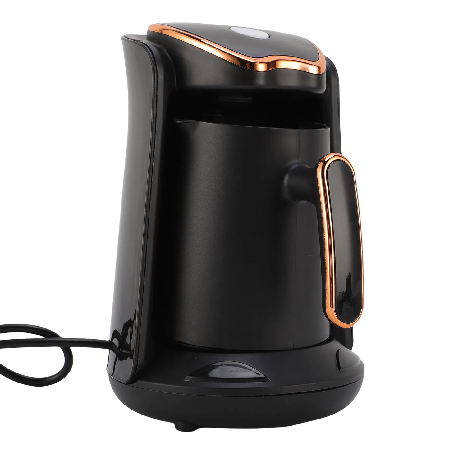 Turkish Coffee Machine Turkish Coffee Maker 600W 4 Cups Anti Overflow Anti Dry Burning Portable Turkish Coffee Machine for Home