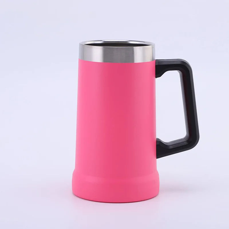 709ML Handle Similar Sta BeerCup Thermal Mug Beer Cups Stainless Steel Tubmler Thermos Water Bottle Vacuum Insulated Tumbler