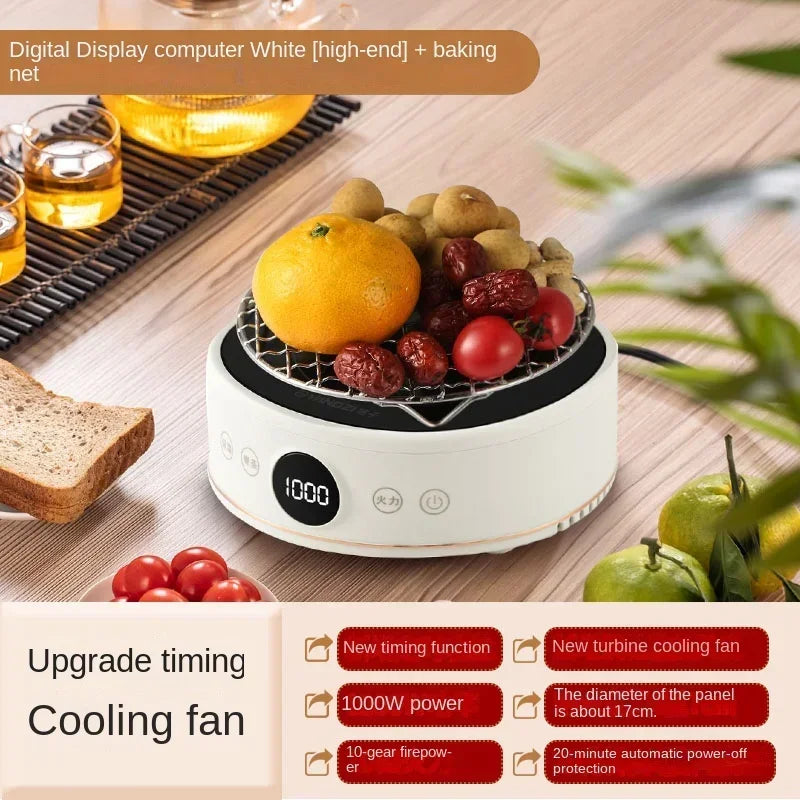 220V YANGZI Electric Tea Stove/Tea Boiler,Small Tabletop New Vintage Style, Ideal for Traditional Tea Ceremony CBW