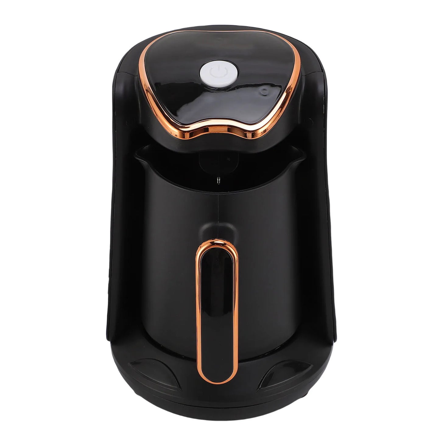 Turkish Coffee Machine Turkish Coffee Maker 600W 4 Cups Anti Overflow Anti Dry Burning Portable Turkish Coffee Machine for Home