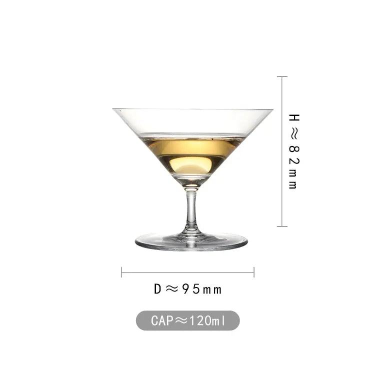 Kimura Ultra-thin Creative Cocktail Glasses Cup Tall Glass Glosed Tower Glass Red Wine Goblet Fruit Wine Cups Martini Glasses