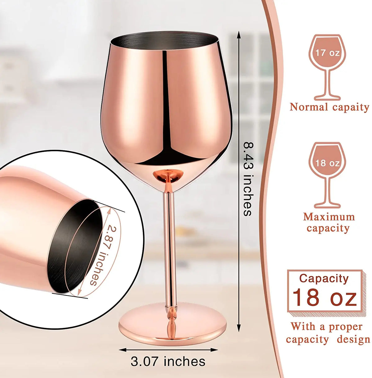 Unbreakable Wine Glasses Set Of 6 4/2 Stemmed Outdoor Wine Glasses Wedding Glasses Large Black Wine Goblets Polished Glassware