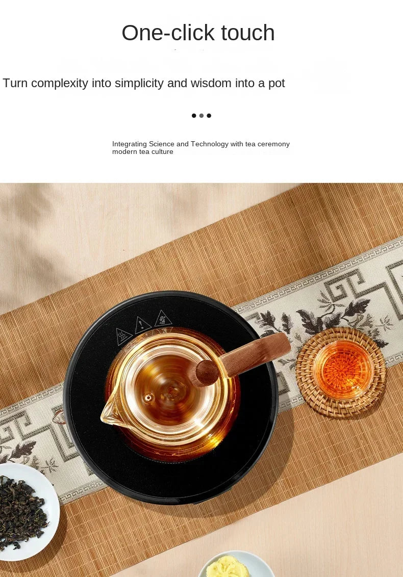 220V YANGZI Electric Tea Stove/Tea Boiler,Small Tabletop New Vintage Style, Ideal for Traditional Tea Ceremony AN