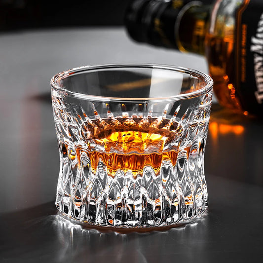 Glass, whisky, wine glass, light luxury, beer glass, household wine glass, Baijiu glass, crystal glass, foreign wine glass