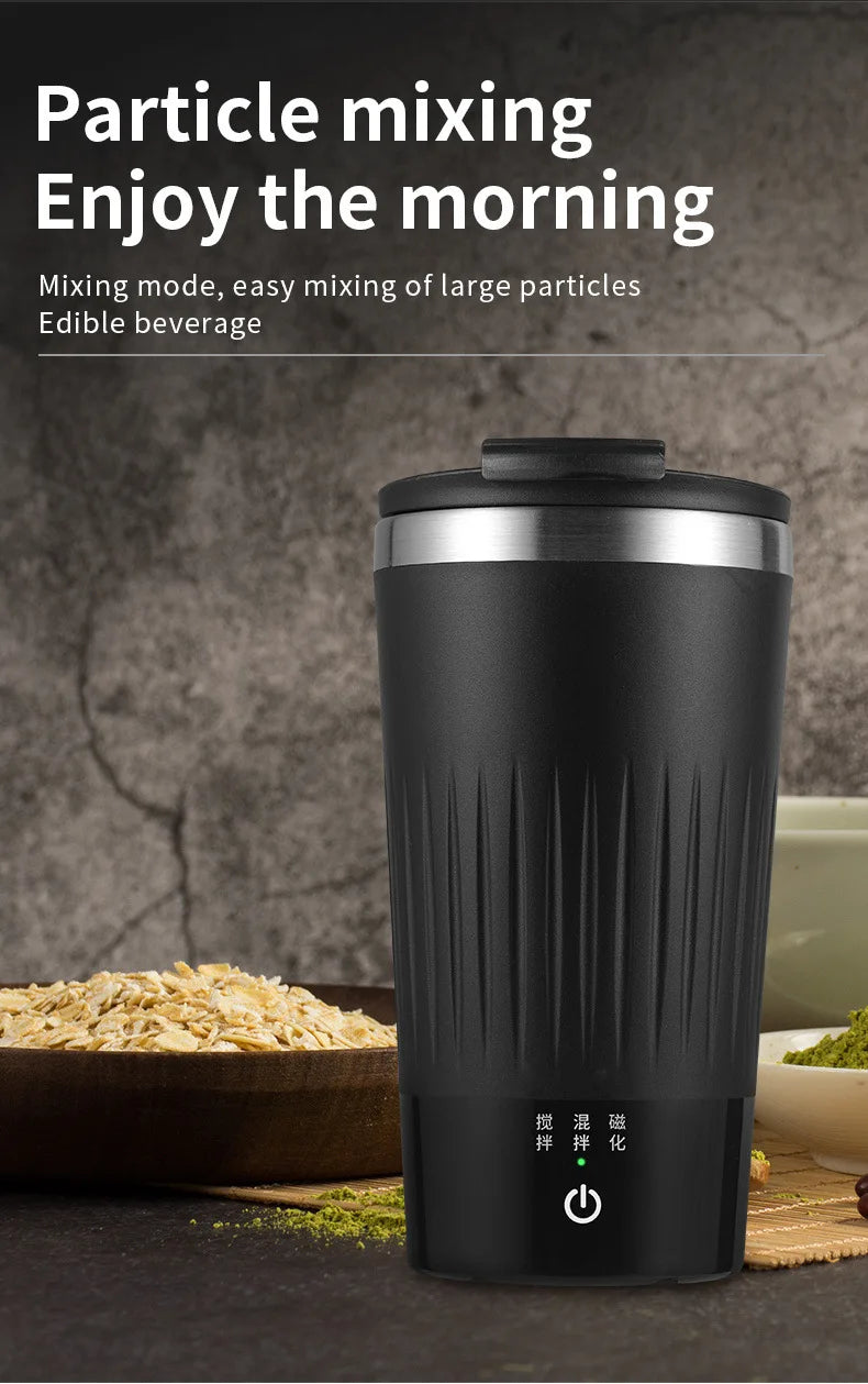 400ML Automatic Self Stirring Cup Magnetic Coffee Mixing Mug USB Rechargeable Waterproof Smart Drinking Cups Gift Recommend