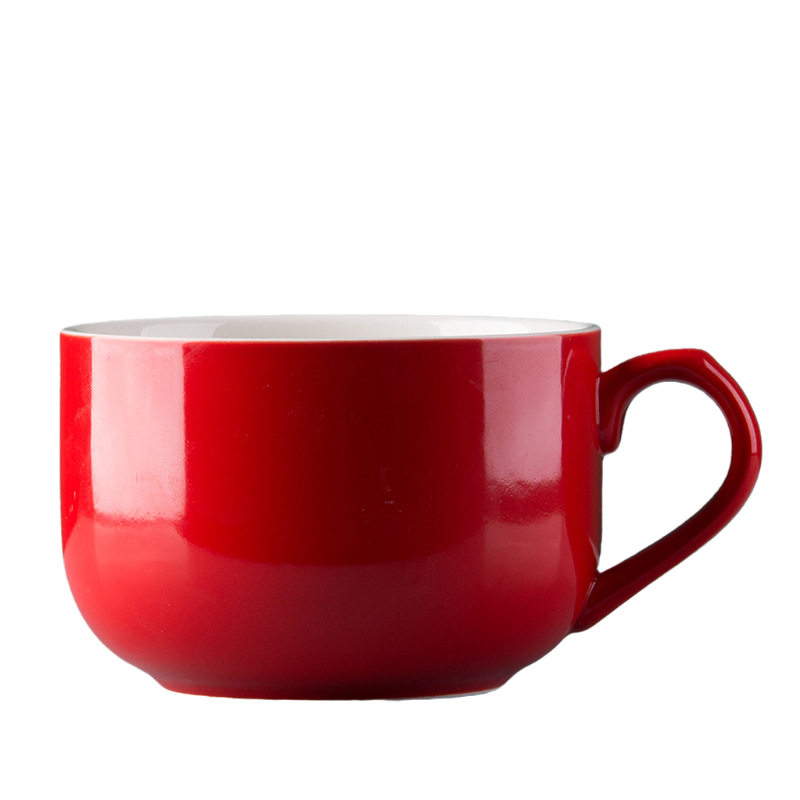700ml Coffee Mug Large Capacity Ceramic Breakfast Oatmeal Milk Tea Cup Instant Noodles Bowl Novelty Gifts Best For Your Friends