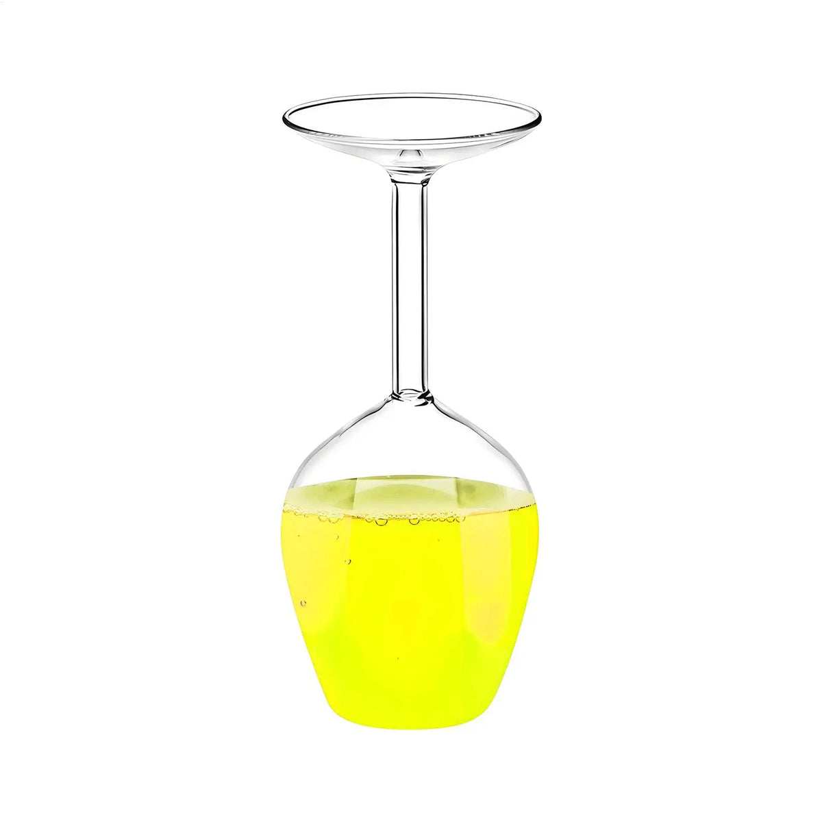 Wine Glass Upside-Down Red Wine Glasses Modern Glassware 400ml for Men Women Valentine's Day Birthday Christmas Hot Cold