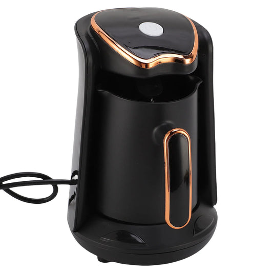 Turkish Coffee Machine Turkish Coffee Maker 600W 4 Cups Anti Overflow Anti Dry Burning Portable Turkish Coffee Machine for Home