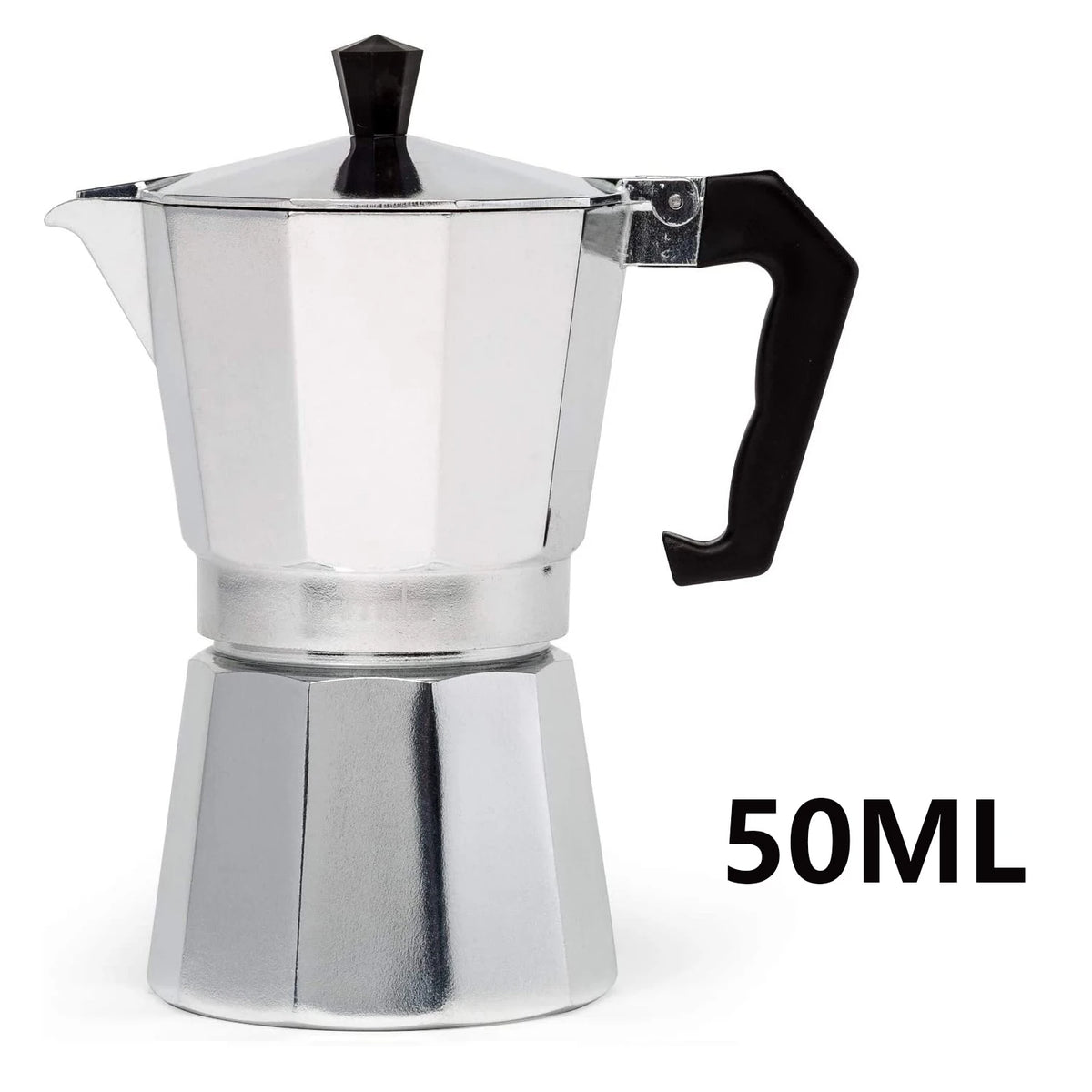 Moka Pot Italian Coffee Machine Espresso Aluminum Geyser Coffee Maker Kettle Latte Stove Classic Coffeeware Barista Accessories