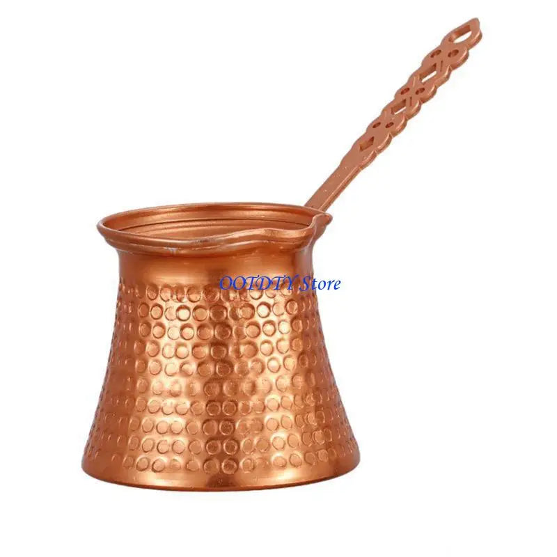 367A Traditional Handmade Metal Covered Coffee Maker Perfect For Home Or Coffee Shop