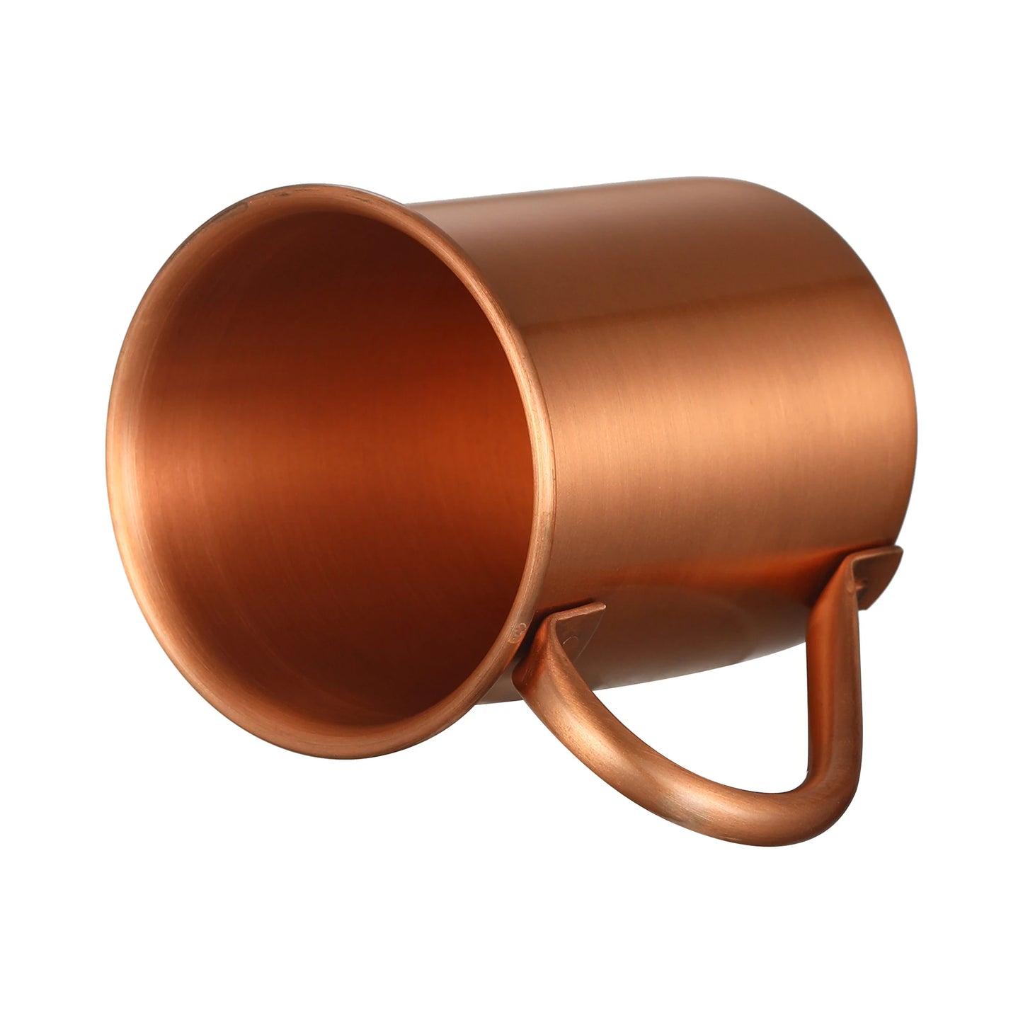 400ml 13.3oz 100% Copper Moscow Mule Mug Durable Coppery Beer Mugs Coffee Mug Milk Cup Pure Copper Cup Drinkware